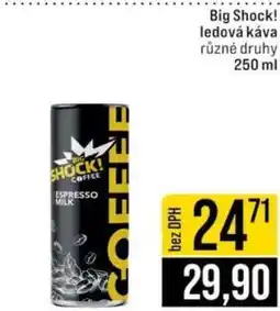 Jip Big Shock! ledová káva nabídka