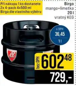 Jip Birgo mango+limetka nabídka