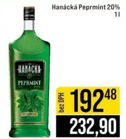 Jip Hanácká Peprmint 20% 1l nabídka