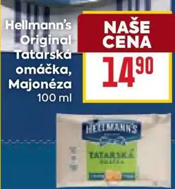 Billa Hellmann’s Originál Tatarská omáčka, Majonéza nabídka