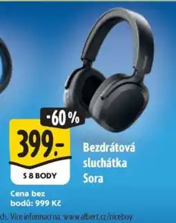 Albert Bezdrátová sluchátka Sora nabídka
