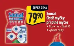 Albert Somat čistič myčky při plné myčce nabídka