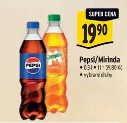 Albert Pepsi, Mirinda nabídka