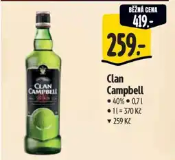 Albert Clan Campbell nabídka