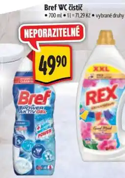 Albert BREF WC čistič nabídka