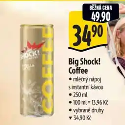 Albert Big Shock! Coffee nabídka