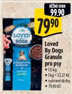 Albert Loved by Dogs Granule pro psy nabídka