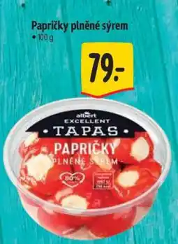 Albert Papričky plněné sýrem nabídka