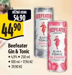 Albert Beefeater Gin & tonic nabídka