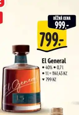 Albert EL GENERAL nabídka
