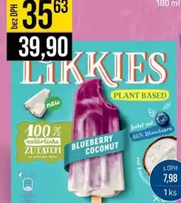 Jip Likkies nanuk borůvka, kokos nabídka