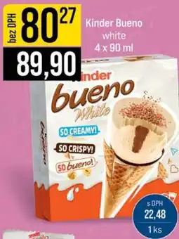 Jip Kinder Bueno white nabídka