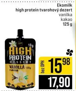 Jip Ekomilk high protein tvarohový dezert nabídka