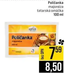 Jip Poličanka majonéza tatarská omáčka nabídka