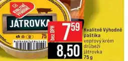 Jip Kvalitně Výhodně paštika vepřový krém drůbeží játrovka nabídka