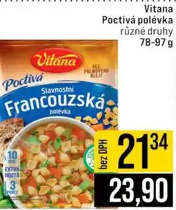 Jip Vitana Poctivá polévka nabídka