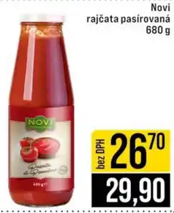 Jip Novi rajčata pasírovaná nabídka