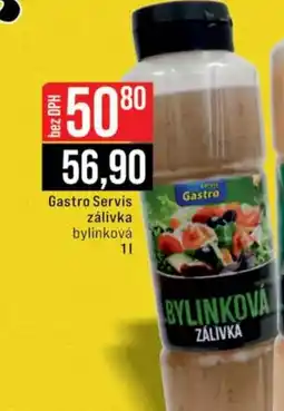 Jip Gastro Servis zálivka bylinková nabídka
