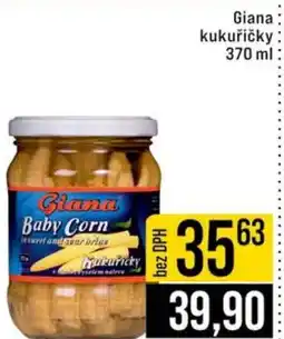 Jip Giana kukuřičky nabídka