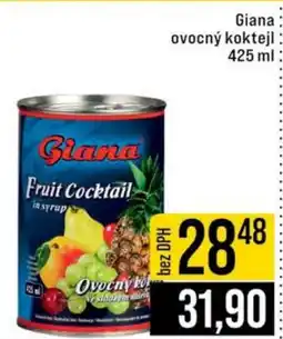 Jip Giana ovocný koktejl nabídka