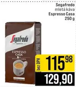 Jip Segafredo mletá káva Espresso Casa nabídka