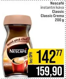Jip Nescafé instantní káva Classic Classic Crema nabídka