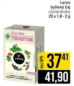 Jip Leros bylinný čaj nabídka
