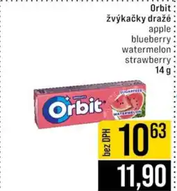 Jip Orbit žvýkačky dražé nabídka