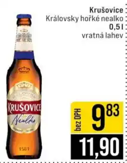 Jip Krušovice Královsky hořké nealko nabídka