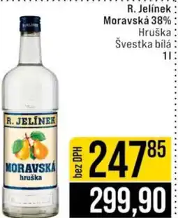 Jip R. Jelínek: Moravská 38% Hruška Švestka bílá nabídka
