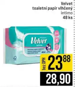 Jip Velvet toaletní papír vlhčený intimo nabídka