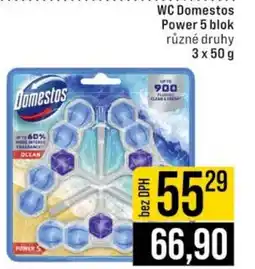 Jip WC Domestos Power 5 blok nabídka