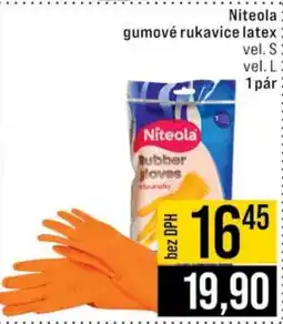 Jip Niteola gumové rukavice latex nabídka