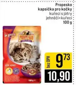 Jip Propesko kapsička pro kočky kuřecí s játry jehněčí+kuřecí nabídka
