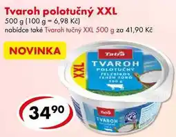 CBA Tvaroh polotučný XXL, 500 g nabídka