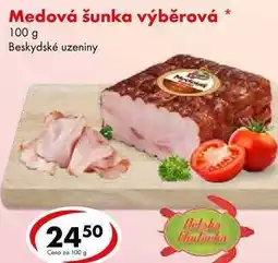 CBA Medová šunka výběrová, 100 g nabídka