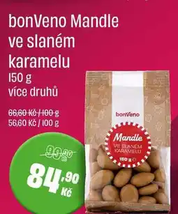 BonVeno bonVeno Mandle ve slaném karamelu 150 g nabídka