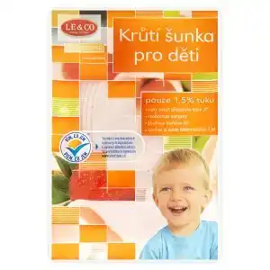 BonVeno Le & Co Shaved Krůtí šunka pro děti krájená 100g nabídka