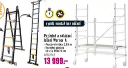 Hornbach Pojízdné a skládací lešení Werner A nabídka