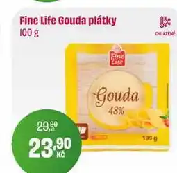 BonVeno Fine Life Gouda plátky 100 g nabídka
