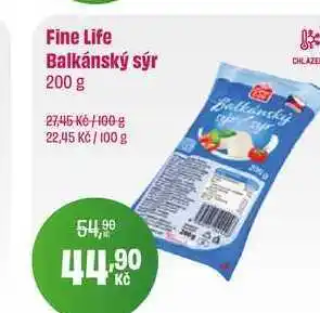 BonVeno Fine Life Balkánský sýr 200 g nabídka