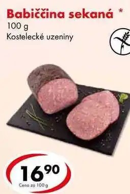CBA Babiččina sekaná, 100 g nabídka