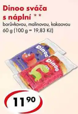 CBA Dinoo sváča s náplní, 60 g nabídka