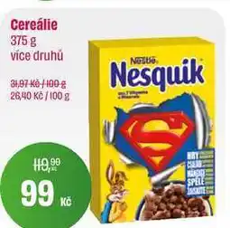 BonVeno Nestlé Dětské cereálie 375g, vybrané druhy nabídka
