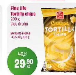 BonVeno Fine Life Tortilla chips Fine Life 200 g nabídka