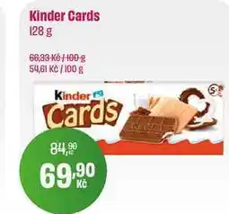 BonVeno Kinder Cards 128 g nabídka