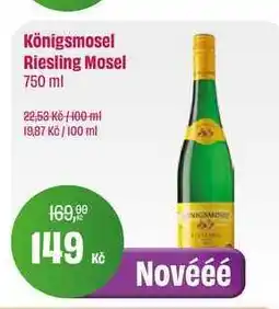 BonVeno Königsmosel Riesling Mosel 750 ml nabídka