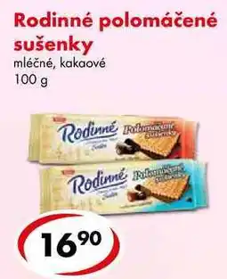 CBA Rodinné polomáčené sušenky, 100 g nabídka