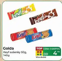 Tamda Foods Golda Keyf sušenky 50g, 140g nabídka