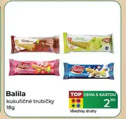 Tamda Foods Balila kukuřičné trubičky 18g nabídka
